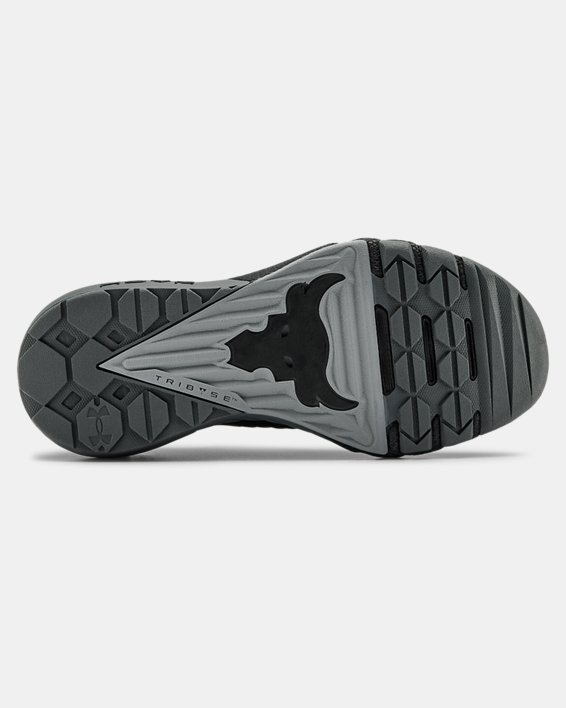 Grade School UA Project Rock 3 Training Shoes, Black, pdpMainDesktop image number 4